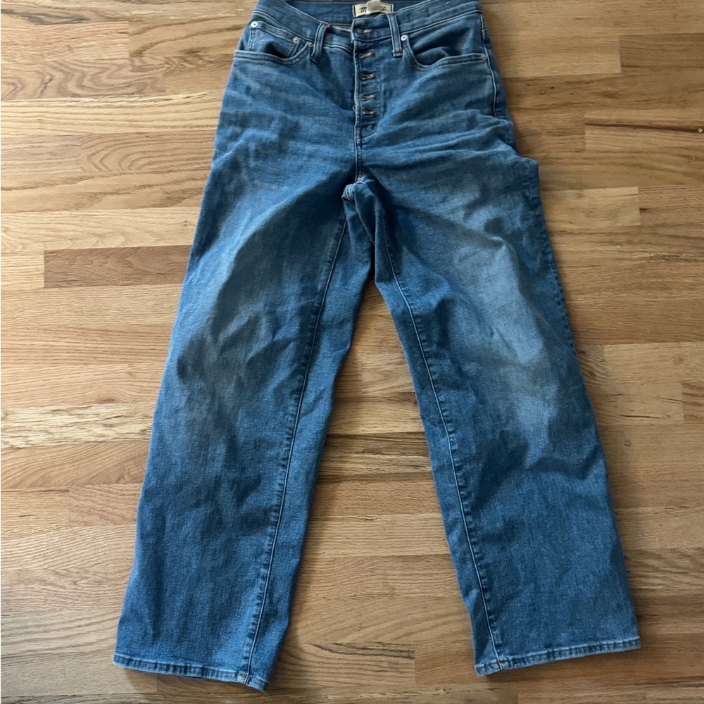 Madewell Women's 25 Vintage Wide Leg Button Fly